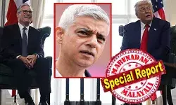 ലണ്ടനെ കുട്ടിച്ചോറാക്കിയ വൃത്തികെട്ട മനുഷ്യനാണ് സാദിഖ് ഖാന് എന്ന് ട്രംപ്; നിവൃത്തിയില്ലാതെ പ്രതിരോധിച്ച് കീര് സ്റ്റര്മാര്; കുടിയേറ്റം നിയന്ത്രിച്ചില്ലെങ്കില് നൈജല് ഫരാജ് പ്രധാനമന്ത്രിയാകുമെന്ന് സ്റ്റര്മാര്ക്ക് മുന്നറിയപ്പ് നല്കി ട്രംപ്- സ്റ്റാര്മര് കൂടിക്കാഴ്ച്ച; ആ പത്രസമ്മേളനത്തില് സംഭവിച്ചത് ലണ്ടനെ കുട്ടിച്ചോറാക്കിയ വൃത്തികെട്ട മനുഷ്യനാണ് സാദിഖ് ഖാന് എന്ന് ട്രംപ്; നിവൃത്തിയില്ലാതെ പ്രതിരോധിച്ച് കീര് സ്റ്റര്മാര്; കുടിയേറ്റം നിയന്ത്രിച്ചില്ലെങ്കില് നൈജല് ഫരാജ് പ്രധാനമന്ത്രിയാകുമെന്ന് സ്റ്റര്മാര്ക്ക് മുന്നറിയപ്പ് നല്കി ട്രംപ്- സ്റ്റാര്മര് കൂടിക്കാഴ്ച്ച; ആ പത്രസമ്മേളനത്തില് സംഭവിച്ചത്