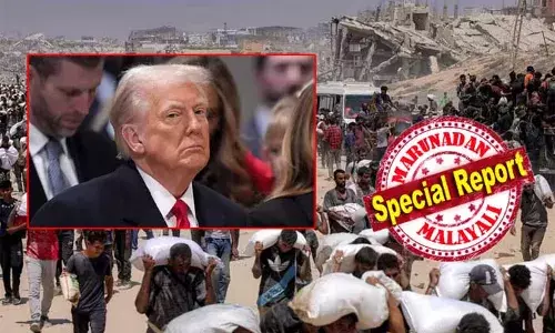 ഗാസയില്‍ പട്ടിണിയില്ലെന്ന നെതന്യാഹുവിന്റെ വാദം തള്ളി ട്രംപ്; അത് വ്യാജമല്ല, അമേരിക്ക ഭക്ഷണം നല്‍കും, അവിടെ സംഭവിക്കുന്നത് ഭ്രാന്താണ്; പുതിയ ഭക്ഷണ കേന്ദ്രങ്ങള്‍ക്ക് അതിരുകളൊന്നും ഉണ്ടാകില്ലെന്ന് ട്രംപ്