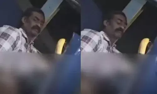 കെഎസ്ആര്‍ടിസി ബസില്‍ നഗ്നതാപ്രദര്‍ശനം; ദൃശ്യങ്ങള്‍ പുറത്തുവിട്ട് യുവതി; യാത്രക്കാരനായി അന്വേഷണം