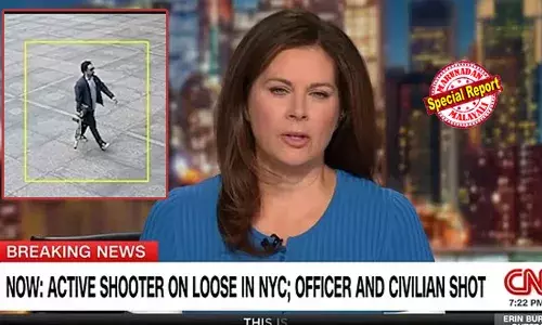 സിഎന്‍എന്‍ അവതാരക തോക്കില്‍ കയറി വെടിവച്ചു; മാന്‍ഹട്ടന്‍ വെടിവെപ്പിലെ അക്രമി വെള്ളക്കാരന്‍ ആയിരിക്കും എന്ന് ചുമ്മാ തട്ടി വിട്ടു; സിസി ടിവി ദൃശ്യങ്ങളില്‍ അക്രമിയെ വ്യക്തമായി കാണുമ്പോഴുള്ള പരാമര്‍ശത്തില്‍ പുലിവാല് പിടിച്ച് ഏറിന്‍ ബേണറ്റ്; അവതാരകയ്ക്ക് പൊങ്കാലയിട്ട് സോഷ്യല്‍ മീഡിയ