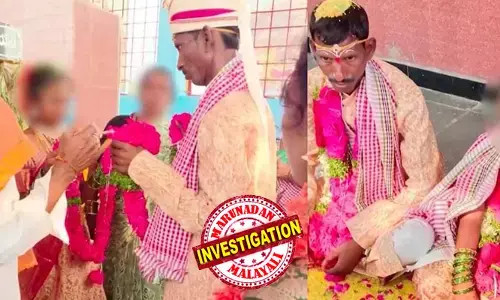 വിവാഹിതനായ 40 കാരന് വീണ്ടും വിവാഹം; മുന്‍ കയ്യെടുത്തത് ഭാര്യ; വധു എട്ടാം ക്ലാസുകാരി; ദൃശ്യങ്ങള്‍ പുറത്തുവന്നതോടെ പൊലീസിനെ അറിയിച്ച് അധ്യാപകന്‍; ശൈശവിവാഹത്തില്‍ കേസെടുത്തു;  പുരോഹിതനെതിരെയും കേസ്