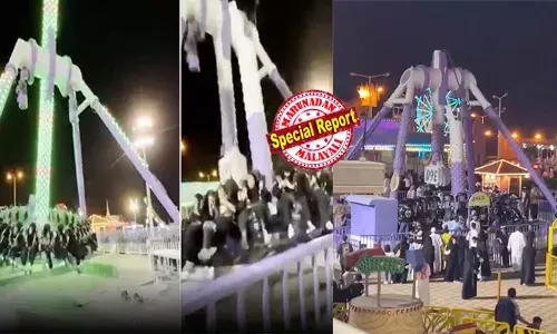 സ്പിന്‍ പെന്‍ഡുലം റൈഡ് ഉയര്‍ന്ന് പൊങ്ങിയതിന് പിന്നാലെ രണ്ടായി പിളര്‍ന്നു; സൗദിയില്‍ അമ്യൂസ്മെന്റ് പാര്‍ക്കില്‍ അപകടത്തില്‍ 23 പേര്‍ക്ക് പരിക്ക്; 3 പേരുടെ നില ഗുരുതരം; അപകടത്തിന്റെ ഞെട്ടിക്കുന്ന വീഡിയോയും സമൂഹമാധ്യമങ്ങളില്‍