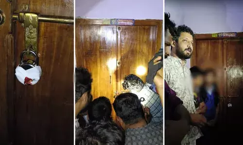 സ്‌കൂള്‍ വിട്ട് വിദ്യാര്‍ത്ഥികള്‍ വീട്ടിലെത്തിയപ്പോള്‍ വീട് ജപ്തി ചെയ്ത നിലയില്‍; പൂട്ട് പൊളിച്ച് വീട് തുറന്ന് കൊടുത്ത് ഡിവൈഎഫ്‌ഐ പ്രവര്‍ത്തകര്‍