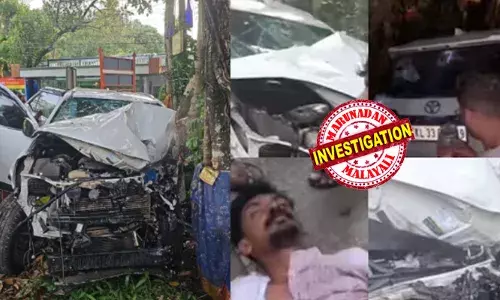 സി.എം.എസ് കോളേജ് മുതല്‍ പനമ്പാലം വരെ  കെ എസ് യു നേതാവിന്റെ സാഹസിക യാത്ര; മദ്യലഹരിയില്‍ ഓടിച്ച ഫോര്‍ച്യൂണര്‍ ഇടിച്ചുതെറിപ്പിച്ചത് എട്ട് വാഹനങ്ങള്‍; നിര്‍ത്താതെ പാഞ്ഞ വാഹനത്തിന് പിന്നാലെ നാട്ടുകാര്‍;  റോഡരികിലെ മരത്തിലിടിച്ച് നിന്ന വാഹനത്തില്‍ നിന്നും മദ്യക്കുപ്പി കണ്ടെടുത്തു; കോളേജ് വിദ്യാര്‍ഥിയെ നാട്ടുകാര്‍ പിടികൂടി പൊലീസിന് കൈമാറി