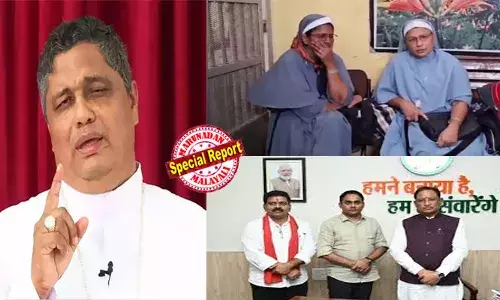 കന്യാസ്ത്രീകളുടെ ജാമ്യാപേക്ഷയെ പ്രോസിക്യൂഷന്‍ എതിര്‍ത്തോ? അമിത് ഷായുടെ വാക്കുകള്‍ പോലും കാറ്റില്‍ പറത്തിയാണ് ഛത്തീസ്ഗഡ് സര്‍ക്കാര്‍ എതിര്‍ത്തതെന്ന് മാര്‍ ജോസഫ് പാംപ്ലാനി; പ്രോസിക്യൂഷന്‍ പൂര്‍ണ്ണമായും കന്യാസ്ത്രീകള്‍ക്ക് ജാമ്യം ലഭിക്കുന്നതിന് അനുകൂല നിലപാടാണ് സ്വീകരിച്ചതെന്ന് ബിജെപി; സാങ്കേതികപരമായ പ്രതികരണങ്ങളെ മാധ്യമങ്ങള്‍ വളച്ചൊടിച്ചെന്ന് അനൂപ് ആന്റണി; തര്‍ക്കം തുടരുന്നു