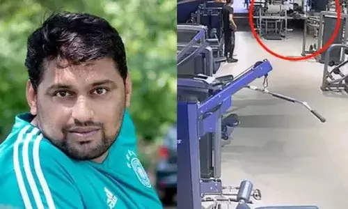 ജിമ്മില്‍ വ്യായാമത്തിനു ശേഷം വെള്ളം കുടിച്ചു; 37കാരന്‍ കുഴഞ്ഞുവീണ് മരിച്ചു; സിസിടിവി ദൃശ്യങ്ങള്‍ പുറത്ത്; മരണകാരണം ഹൃദയാഘാതമെന്ന് പോസ്റ്റ്മോര്‍ട്ടം റിപ്പോര്‍ട്ട്