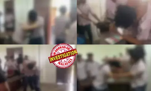 ബെസ്റ്റിയെ ചൊല്ലിയുളള തര്‍ക്കം; ക്ലാസ് റൂമില്‍ സിനിമ സ്‌റ്റൈലില്‍ ഏറ്റുമുട്ടി പ്ലസ് വണ്‍ വിദ്യാര്‍ത്ഥികള്‍; അടിപിടിയുടെ ദൃശ്യങ്ങള്‍ പകര്‍ത്തി സഹപാഠികള്‍; ടെലഗ്രാം ഗ്രൂപ്പുകളില്‍ പ്രചരിച്ചതോടെ വിളിച്ചുവരുത്തി പൊലീസ്