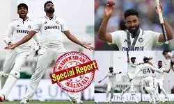 സമയംകൊല്ലി സാക് ക്രോളിയെ വീഴ്ത്തിയ യോര്ക്കറിന്റെ കൗശലം; ഓവലില് ഇന്ത്യയുടെ ജയം ഉറപ്പിച്ച അവസാന മൂന്ന് അതിവേഗ വിക്കറ്റുകളും; ഇംഗ്ലണ്ടിന്റെ പ്രതിരോധം തകര്ത്ത ഇന്സ്വിങ്ങറുകളും യോര്ക്കറുകളും; ഏത് ടീമും ആഗ്രഹിക്കുന്ന താരം, ഒരു യഥാര്ത്ഥ പോരാളിയെന്നും ജോ റൂട്ടിന്റെ പ്രശംസ; ബുമ്ര കരയ്ക്കിരുന്നപ്പോളും ഇന്ത്യയെ നയിച്ച പേസ് കുന്തമുന; ഇംഗ്ലണ്ടിന്റെ ഹൃദയം കീഴടക്കിയ പന്തേറുകാരന് സിറാജ് സമയംകൊല്ലി സാക് ക്രോളിയെ വീഴ്ത്തിയ യോര്ക്കറിന്റെ കൗശലം; ഓവലില് ഇന്ത്യയുടെ ജയം ഉറപ്പിച്ച അവസാന മൂന്ന് അതിവേഗ വിക്കറ്റുകളും; ഇംഗ്ലണ്ടിന്റെ പ്രതിരോധം തകര്ത്ത ഇന്സ്വിങ്ങറുകളും യോര്ക്കറുകളും; ഏത് ടീമും ആഗ്രഹിക്കുന്ന താരം, ഒരു യഥാര്ത്ഥ പോരാളിയെന്നും ജോ റൂട്ടിന്റെ പ്രശംസ; ബുമ്ര കരയ്ക്കിരുന്നപ്പോളും ഇന്ത്യയെ നയിച്ച പേസ് കുന്തമുന; ഇംഗ്ലണ്ടിന്റെ ഹൃദയം കീഴടക്കിയ പന്തേറുകാരന് സിറാജ്