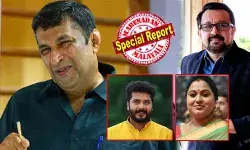 നാസര് ലത്തീഫ് ജയന് ചേര്ത്തലക്ക് അയച്ച അശ്ലീല സന്ദേശം സോഷ്യല് മീഡിയയില് ചോര്ത്തി വഷളാക്കിയത് വിനു മോഹനോ? ജയന് ചേര്ത്തലയും നാസര് ലത്തീഫും വിവാദത്തില് ചാടിയത് ലക്ഷ്മി പ്രിയയുടെ സാധ്യത വര്ധിപ്പിക്കുന്നു; അമ്മയുടെ രണ്ട് വൈസ് പ്രസിഡന്റ് സ്ഥാനത്തേക്ക് മൂന്നു പേര് മത്സരിക്കുമ്പോള് സംഭവിക്കുന്നത് നാസര് ലത്തീഫ് ജയന് ചേര്ത്തലക്ക് അയച്ച അശ്ലീല സന്ദേശം സോഷ്യല് മീഡിയയില് ചോര്ത്തി വഷളാക്കിയത് വിനു മോഹനോ? ജയന് ചേര്ത്തലയും നാസര് ലത്തീഫും വിവാദത്തില് ചാടിയത് ലക്ഷ്മി പ്രിയയുടെ സാധ്യത വര്ധിപ്പിക്കുന്നു; അമ്മയുടെ രണ്ട് വൈസ് പ്രസിഡന്റ് സ്ഥാനത്തേക്ക് മൂന്നു പേര് മത്സരിക്കുമ്പോള് സംഭവിക്കുന്നത്