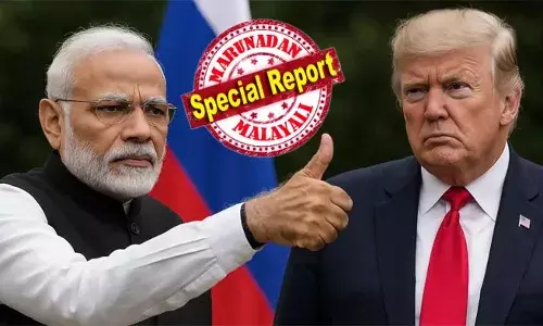 അമേരിക്കയും യൂറോപ്യന്‍ യൂണിയനും റഷ്യയുമായി ഇപ്പോഴും വ്യാപാര ബന്ധം തുടരുന്നു; യുക്രെയ്ന്‍ - റഷ്യ സംഘര്‍ഷം തുടങ്ങിയപ്പോള്‍ ഇന്ത്യ റഷ്യയില്‍ നിന്ന് എണ്ണ വാങ്ങുന്നതിനെ യുഎസ് പ്രോത്സാഹിപ്പിച്ചു; യൂറോപ്യന്‍ യൂണിയന്‍ റഷ്യയുമായി നടത്തിയത് ഇന്ത്യയേക്കാള്‍ കൂടുതല്‍ വ്യാപാരം; ഇരട്ടത്താപ്പ് അംഗീകരിക്കില്ല; വീണ്ടും നികുതി ഭീഷണി ഉയര്‍ത്തിയ ട്രംപിന് ചുട്ട മറുപടിയുമായി ഇന്ത്യ