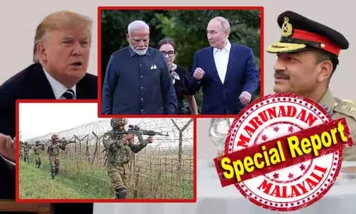 യുക്രെയിനെതിരായ യുദ്ധത്തിന് റഷ്യയില്‍ നിന്നും എണ്ണ വാങ്ങുന്ന ഇന്ത്യ ഇന്ധനം പകരുന്നു; തീരുവ വീണ്ടും കൂട്ടുമെന്ന് ട്രംപിന്റെ ഭീഷണി; കര്‍ഷക ദ്രോഹമുള്ള വ്യാപാര കരാറില്‍ മോദി സര്‍ക്കാര്‍ ഒപ്പിടാത്തതിനുള്ള പ്രതികാരം; വല്യേട്ടന്റെ നിലപാട് പാക്കിസ്ഥാന് പുതിയ പ്രതീക്ഷയോ? വെടിനിര്‍ത്തല്‍ കരാര്‍ പാകിസ്ഥന്‍ ലംഘിച്ചെന്ന വാര്‍ത്ത തള്ളി കരസേന; ഇന്ത്യ ജാഗ്രതയിലേക്ക്