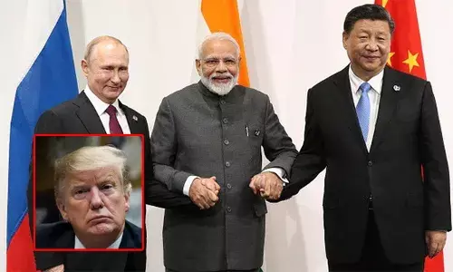 ഒരുവെടിക്ക് രണ്ടുപക്ഷി! റഷ്യയുടെ എണ്ണ വാങ്ങുന്നത് നിര്‍ത്തിയില്ലെങ്കില്‍ അധിക തീരുവ എന്ന ട്രംപിന്റെ ഭീഷണിക്കിടെ ചൈനയുമായി കൂടുതല്‍ അടുക്കാന്‍ ഇന്ത്യ; ഗാല്‍വന്‍ സംഘര്‍ഷത്തിന് ശേഷം മോദി ഇതാദ്യമായി ചൈന സന്ദര്‍ശിക്കും; സഹകരണം ഉറപ്പാക്കാന്‍ അജിത് ഡോവല്‍ റഷ്യയില്‍; എസ് സി ഒ ഉച്ചകോടിക്കിടെ പുടിനും ഷി ജിന്‍ പിങ്ങുമായും ചര്‍ച്ച നടത്താന്‍ മോദി