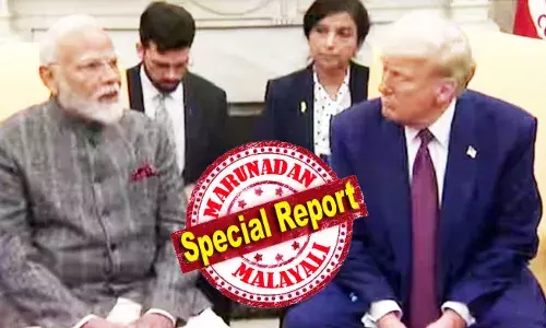 ഇന്ത്യയെ കുറ്റപ്പെടുത്തുന്നതിനിടയിലും റഷ്യയില്‍ നിന്ന് അമേരിക്ക യുറേനിയം ഹെക്‌സാഫ്‌ലൂറൈഡും യൂറോപ്യന്‍ രാജ്യങ്ങള്‍ വിവിധ രാസവസ്തുക്കളും വാങ്ങുന്നു! പ്രതികാര ചുങ്കത്തിന് പിന്നിലുള്ളത് ട്രംപ് പാക്കിസ്ഥാനില്‍ ലക്ഷ്യമിടുന്ന വ്യക്തിപരമായ ബിസിനസ് താല്‍പ്പര്യം; അമേരിക്കയിലേക്കുള്ള ഇന്ത്യ കയറ്റുമതിയുടെ 55 ശതമാനവും പ്രതിസന്ധിയിലാകും; മറുവഴികള്‍ തേടാന്‍ മോദി സര്‍ക്കാര്‍