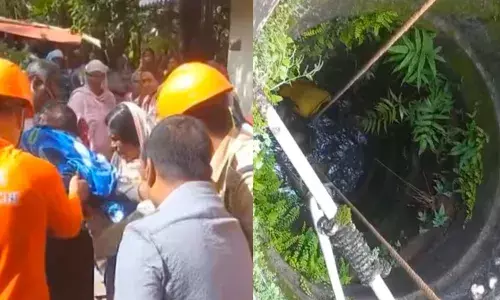 കിണറ്റിൽ നിന്നും നിലവിളി; കാഴ്ച കണ്ട് ഞെട്ടി നാട്ടുകാർ; മകനുമായുണ്ടായ തർക്കത്തിൽ അമ്മ കിണറ്റിൽ ചാടി; 63കാരിയെ രക്ഷപ്പെടുത്തി