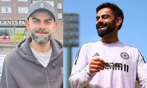 നാലു ദിവസത്തിലൊരിക്കല്‍ താടി കറുപ്പിക്കണം എന്ന് വിരാട് കോലി പറഞ്ഞത് വെറുതെയല്ല; കണ്ടാലൊരു 50കാരനെ പോലെ; താടിയും മീശയുമെല്ലാം നരച്ച് തിരിച്ചറിയാത്ത ലുക്കില്‍;  ഏറ്റവും പുതിയ ചിത്രം പുറത്ത്