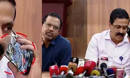 വിവാദ വാര്‍ത്താസമ്മേളനത്തില്‍ ഡോ. ഹാരിസിനെക്കുറിച്ച് പറയുന്നതിനിടെ പ്രിന്‍സിപ്പലിന്റെ ഫോണിലേക്ക് വന്ന കോള്‍ ഡി.എം.ഇയുടേത്; വിവാദമായപ്പോള്‍ ഫോണ്‍വിളിയില്‍ ദുരദ്ദേശ്യമില്ലെന്ന് ഡോ. വിശ്വനാഥന്റെ വിശദീകരണം