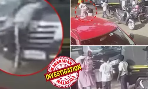 സ്‌കൂള്‍ കോമ്പൗണ്ടിലേക്ക് വന്ന ഇന്നോവ കാര്‍ ഒന്നാം ക്ലാസുകാരിയെ ഇടിച്ച് തെറിപ്പിച്ചു;  രക്ഷിതാക്കളോട് പറഞ്ഞത് സ്‌കൂളില്‍ വീണെന്ന്;  അപകടത്തിന് ശേഷം ആറ് വയസുകാരി കടുത്ത മാനസിക സംഘര്‍ഷത്തില്‍; സിസിടിവി  ദൃശ്യങ്ങള്‍ പ്രചരിച്ചതോടെ പരാതിയില്‍ അന്വേഷണം