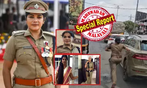 ജീവന്റെ പാതി തുടിപ്പുമായി പാഞ്ഞെത്തിയ ആംബുലന്‍സ് കുടുങ്ങിയത് തിരക്കേറിയ റോഡില്‍; പെട്ടെന്ന് പിങ്ക് വണ്ടിയില്‍ നിന്ന് ഒരാളുടെ എന്‍ട്രി; മുന്നിലൂടെ വഴി കാട്ടി ഓടി ആ വനിതാ എ.എസ്.ഐ; നിമിഷനേരം കൊണ്ട് കുരുക്കഴിച്ച് മാതൃക; സോഷ്യല്‍ മീഡിയയില്‍ നിറഞ്ഞ കൈയ്യടി; വീണ്ടും മനുഷ്യത്വത്തിന്റെ പ്രതിരൂപമായി അപര്‍ണ മാറുമ്പോള്‍