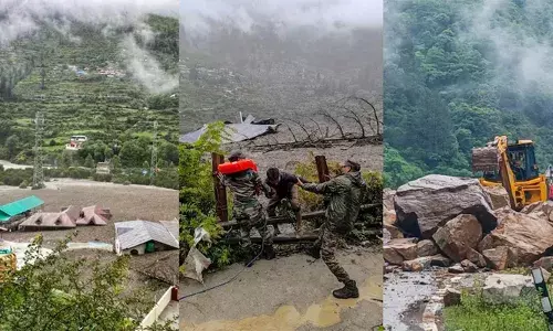 കലി തുള്ളിയെത്തിയ പ്രളയജലത്തിൽ അഴിഞ്ഞത്‌ ഒരു നാട് ; സൈനികരടക്കം നിരവധി പേർ കാണാമറയത്ത് തന്നെ തുടരുന്നു; ഉത്തരാഖണ്ഡിലെ രക്ഷാപ്രവർത്തനത്തിന് വെല്ലുവിളിയാകുന്നത് ശക്തമായ മഴ