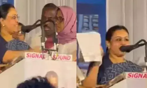 നിങ്ങള്‍ രണ്ടുവര്‍ത്താനമാണ് പറയുന്നത്, ആദ്യം പറഞ്ഞത് ഇല്ലായെന്നായിരുന്നു, ഇപ്പോള്‍ മാറ്റിപറയുന്നു: മഞ്ചേരിയില്‍ നഗരസഭാ ചെയര്‍ പേഴ്‌സണും ആരോഗ്യമന്ത്രിയും തമ്മില്‍ വേദിയില്‍ വച്ച് വാക്കുതര്‍ക്കം; യുഡിഎഫ്- എല്‍ഡിഎഫ് നേതാക്കള്‍ ഏറ്റുപിടിച്ചതോടെ സംഘര്‍ഷാന്തരീക്ഷം
