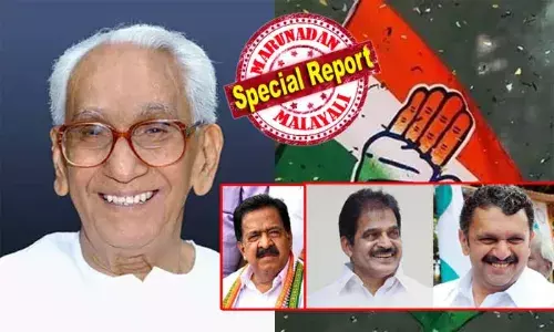 കരുണാകരന്റെ ശാപമേല്‍ക്കാത്തയാളാണ് വി ഡി സതീശനെന്ന് പറഞ്ഞ് കെ മുരളീധരന്‍  കുത്തിയത് രമേശ് ചെന്നിത്തലയ്ക്കും കെ സി വേണുഗോപാലിനുമെതിരെ; ശാപം സ്വയമേറ്റതാണോ വേറെ ആരെയെങ്കിലും പറ്റി പറഞ്ഞതാണോ എന്ന് കെ മുരളീധരന്‍ തന്നെ പറയട്ടെ എന്ന് കെ സിയും; കേരളത്തിലെ കോണ്‍ഗ്രസില്‍ വീണ്ടും ഗ്രൂപ്പുകളിക്ക് വഴിയൊരുങ്ങുന്നോ?