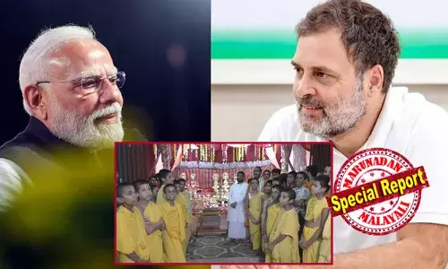 മോദിയുടെ വാരാണസിയില്‍ ഒരാള്‍ക്ക് 50 മക്കള്‍! എല്ലാവര്‍ക്കും വോട്ട് ഉറപ്പുവരുത്തിയിട്ടുണ്ട് കമ്മീഷന്‍; മഹാഭാരതത്തില്‍ ധൃതരാഷ്ട്രര്‍ക്കും ഗാന്ധാരിക്കും കൂടി 101 മക്കളുണ്ടായിരുന്നില്ലേ എന്ന് ഹോമോ സംഘീസ് എന്ന സ്പീഷീസില്‍പ്പെട്ടവര്‍; ബിജെപിക്കെതിരെ ആവേശം പൂണ്ട രാഹുല്‍ ഗാന്ധിയും പോസ്റ്റിട്ട വി ടി ബല്‍റാമും പെട്ടു! വോട്ട് ചോരിയുടെ യാഥാര്‍ത്ഥ്യം പുറത്തായ വിധം