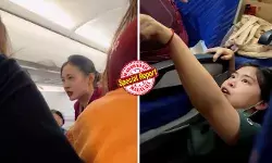 മൂന്നുമണിക്കൂര് യാത്രയ്ക്കിടെ തുടര്ച്ചയായി സീറ്റിന്റെ പിന്നില് തൊഴിച്ച് ശല്യപ്പെടുത്തിയ കുട്ടിയോട് പരമാവധി ക്ഷമിച്ചു; എന്താ മോനേ ഇതെന്ന് ചോദിച്ചിട്ടും അടങ്ങിയില്ല; വിമാനം പറന്നിറങ്ങിയപ്പോള് യുവതിയെ പൊതിരെ തല്ലി കുട്ടിയുടെ കുടുംബം; അവനൊരു കുട്ടിയല്ലേ എന്ന് ന്യായീകരണം; യാത്ര അലങ്കോലപ്പെട്ടത് ഇങ്ങനെ മൂന്നുമണിക്കൂര് യാത്രയ്ക്കിടെ തുടര്ച്ചയായി സീറ്റിന്റെ പിന്നില് തൊഴിച്ച് ശല്യപ്പെടുത്തിയ കുട്ടിയോട് പരമാവധി ക്ഷമിച്ചു; എന്താ മോനേ ഇതെന്ന് ചോദിച്ചിട്ടും അടങ്ങിയില്ല; വിമാനം പറന്നിറങ്ങിയപ്പോള് യുവതിയെ പൊതിരെ തല്ലി കുട്ടിയുടെ കുടുംബം; അവനൊരു കുട്ടിയല്ലേ എന്ന് ന്യായീകരണം; യാത്ര അലങ്കോലപ്പെട്ടത് ഇങ്ങനെ