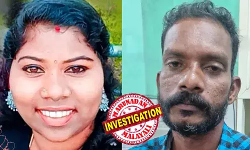 ഭാര്യ ആരെയോ ഫോണ്‍ വിളിക്കുന്നതില്‍ സംശയം; തര്‍ക്കത്തിന് പിന്നാലെ മരംവെട്ടുന്ന കത്തി ഉപയോഗിച്ചു കഴുത്തില്‍ വെട്ടിക്കൊലപ്പെടുത്തി; മക്കളെ സ്‌കൂളില്‍ എത്തിച്ച ശേഷം ആളൊഴിഞ്ഞ വീട്ടില്‍ ഒളിച്ചിരുന്നു; യുവാവ് അറസ്റ്റില്‍