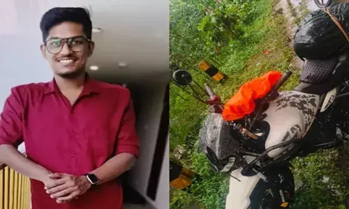 കാട്ടുപന്നി കുറുകെ ചാടി; നിയന്ത്രണം വിട്ട ബൈക്കിൽ നിന്നും തെറിച്ചു വീണു; യുവാവിന് ദാരുണാന്ത്യം