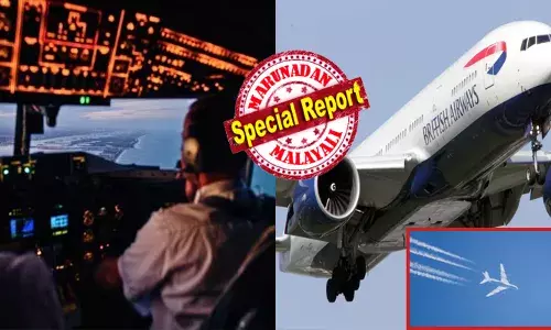 ലണ്ടനിൽ നിന്ന് ന്യൂയോർക്ക് നഗരം ലക്ഷ്യമാക്കി പറന്നുയർന്നു; 40,000 അടി ഉയരത്തിൽ കാഴ്ചകൾ കണ്ട് സഞ്ചാരം; പൊടുന്നനെ യാത്രക്കാരെ ഭയപ്പെടുത്തി കോക്ക്പിറ്റ് വാതിൽ തുറന്നു; ആരും...പേടിക്കണ്ട എന്ന് വിളിച്ചുപറഞ്ഞ് ക്യാബിൻ ക്രൂ; വീട്ടുകാരെ ഒന്ന് കാണിക്കാൻ പൈലറ്റ് ചെയ്തത് ആന മണ്ടത്തരം
