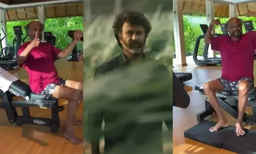 ഏജ് ഈസ് ജസ്റ്റ് എ നമ്പർ..; നിക്കറും ടിഷർട്ടും ധരിച്ച് വർക്ക്ഔട്ട് ചെയ്യുന്ന കൂലി നായകൻ; പരിശീലകനൊപ്പം ഡംബെൽ കൊണ്ട് വ്യായാമം; തലൈവരുടെ പുതിയ വീഡിയോ വൈറൽ; മാസ്സ് തന്നെയെന്ന് കമെന്റുകൾ