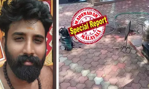 ചിങ്ങമാസത്തെ തിരക്കിൽ മുഴുകിയ ആഴിമല ശിവക്ഷേത്രം; ടൈൽസ് വൃത്തിയാക്കാൻ ആളൊഴിയാൻ നോക്കിനിന്നത് ജീവനക്കാരനായ രാഹുൽ; ഒടുവിൽ ഇലക്ട്രിക് ഗൺ ഉപയോഗിച്ചുള്ള പണിക്കിടെ ഷോക്കേറ്റ് ദാരുണാന്ത്യം; മരണത്തെ കാത്തിരുന്ന് വാങ്ങിയ അവസ്ഥ; ഒരു നാടിനെ തന്നെ വേദനയിലാഴ്ത്തി ആ 26-കാരൻ മടങ്ങുമ്പോൾ