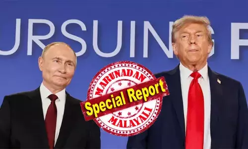 അലാസ്‌കയില്‍ എത്തിയ പുടിന് കൂടുതല്‍ വീര്‍ത്ത കവിളുകള്‍; ട്രംപിനെ കാണുമ്പോള്‍ റഷ്യന്‍ പ്രസിഡന്റ് പതിവിലും കൂടുതല്‍ ഉന്മേഷവാന്‍; എപ്പോഴും ചിരിയടക്കാന്‍ ശ്രമിച്ചതും അപരന്റെ ലക്ഷണം; ട്രംപിന് കൈ കൊടുത്തത് ഡ്യുപ്ലിക്കേറ്റ് റഷ്യന്‍ പ്രസിഡന്റോ? ഹിറ്റ്ലറിനും സദാം ഹുസൈനും ശേഷം അപരന്മാരുള്ള നേതാവ് ആര്?