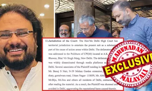 പിബിക്ക് ഷര്‍ഷാദ് അയച്ച കത്ത് മാനനഷ്ട കേസിന്റെ ഭാഗമാക്കിയത് ഡല്‍ഹി ഹൈക്കോടതിയില്‍ ഹര്‍ജി നല്‍കാനുള്ള സാധ്യത തിരിച്ചറിഞ്ഞ്; അഭിഭാഷകനായ ബിജെപി ന്യൂനപക്ഷ മോര്‍ച്ച നേതാവ് പരാതിക്കാരന്‍ അറിയാതെ നല്‍കിയത് ആയിരുന്നില്ല ആ കത്തെന്ന് വ്യക്തം; ഏറ്റുമുട്ടുന്നത് പത്തനംതിട്ടയിലേയും കണ്ണൂരിലേയും പാര്‍ട്ടി സഖാക്കള്‍; സിപിഎമ്മിനെ പിടിച്ചുലയ്ക്കുന്ന കത്ത് ചോരലിന് പിന്നില്‍ ബുള്ളറ്റ് ഭ്രാന്തന്‍!