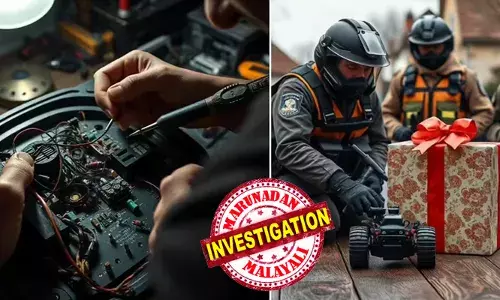 കോളേജ് കാലത്ത് മൊട്ടിട്ട വണ്‍വേ പ്രണയം; യുവതി മറ്റൊരാളെ വിവാഹം കഴിച്ചതോടെ പകയായി;  ഭര്‍ത്താവിനെ കൊലപ്പെടുത്താന്‍ മ്യൂസിക് സ്പീക്കറില്‍ ബോംബ് ഘടിപ്പിച്ച് അയച്ചു; പാഴ്‌സല്‍ അഴിച്ചപ്പോള്‍ സംശയം; 20കാരന്‍ പിടിയില്‍