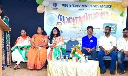 ഫ്രണ്ട്സ് ഓഫ് കണ്ണൂര്‍ കുവൈത്ത് എക്‌സ്പ്പാറ്റ്‌സ് അസോസിയേഷന്‍ ബാലവേദിയുടെ നേതൃത്വത്തില്‍ സ്വാതന്ത്ര്യദിനാഘോഷം സംഘടിപ്പിച്ചു
