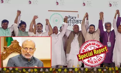 സി പി രാധാകൃഷ്ണന്റെ സ്ഥാനാര്‍ഥിത്വത്തിലൂടെ ഡിഎംകെ സഖ്യത്തെ വെട്ടിലാക്കി ബിജെപി; മറികടക്കാന്‍ ഐ എസ് ആര്‍ ഒ മുന്‍ ശാസ്ത്രജ്ഞന്‍ എം അണ്ണാദുരൈയെ സ്ഥാനാര്‍ഥിയാക്കാന്‍ ഇന്ത്യാ മുന്നണിയുടെ നീക്കം; തിരുച്ചി ശിവയുടെ പേരും പരിഗണനയില്‍; മമത ബാനര്‍ജിയെ അടക്കം വിശ്വാസത്തിലെടുത്ത് ഇന്ന് പ്രഖ്യാപനമുണ്ടാകും