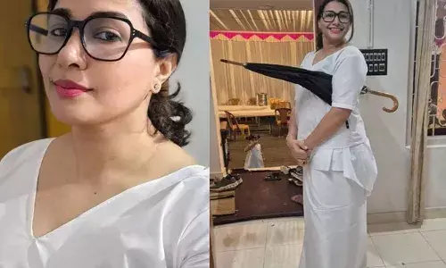 മനസ്സിനക്കരെയിലെ കൊച്ചുത്രേസ്യയായി അഞ്ചു ബോബി ജോർജ്; ഫോട്ടോ പ്രേം നസീർ കാണാത്തത് ഭാഗ്യമായെന്ന് കമന്റ്; ചിത്രങ്ങൾ വൈറൽ