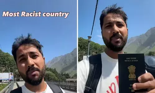 വിമാനത്താവളത്തിൽ വെച്ച് നഗ്നനാക്കി പരിശോധിച്ചു, ഭയാനകമായ അനുഭവമായിരുന്നു; ഏറ്റവും വംശീയ വിദ്വേഷമുള്ള രാജ്യം ഇതാണെന്ന് ഇന്ത്യൻ കണ്ടന്റ് ക്രിയേറ്റർ; മോശം നാട്ടുകാരുള്ള മനോഹരമായ രാജ്യമെന്ന് വീഡിയോയ്ക്ക് കമന്റ്