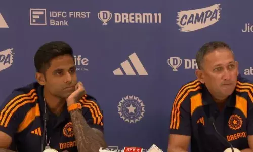 ബാറ്റിങ് നിരയിലെ മൂന്നാമനാകാന്‍ പോരാടിയത് ശ്രേയസും തിലകും; ഈ ടീമിലെ ആരെ മാറ്റി ശ്രേയസിനെ ഉള്‍പ്പെടുത്തുമെന്ന് അഗാര്‍ക്കര്‍; അഭിഷേക് തിളങ്ങിയതോടെ ജയ്‌സ്വാളിനും കാത്തിരിപ്പ്; അക്‌സറിന് പകരം ശുഭ്മാന്‍ ഗില്‍ എങ്ങനെ വൈസ് ക്യാപ്റ്റനായെന്ന് വ്യക്തമാക്കി സൂര്യകുമാര്‍ യാദവ്