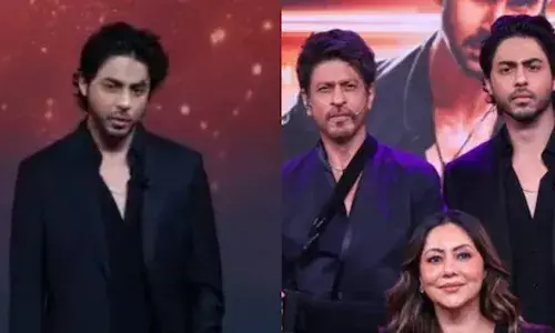 അവൻ നല്ലൊരു കുട്ടിയാണ്; ദയവായി അവനുവേണ്ടി കയ്യടിക്കൂ..; അനുഗ്രഹങ്ങളും പ്രാർത്ഥനകളും നൽകാനും മറക്കല്ലേ..; മകൻ ആര്യൻ ഖാന്റെ അരങ്ങേറ്റത്തിൽ വേദിയിൽ കണ്ണ് നിറഞ്ഞ് ഷാരൂഖ്