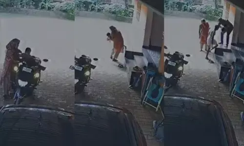 കുഞ്ഞിന് ആഹാരം വാരി കൊടുക്കുന്നതിനിടെ അപകടം; അലറിവിളിച്ച് അമ്മ; നിമിഷനേരം കൊണ്ട് ഓടിയെത്തി പിതാവ്; ഒടുവിൽ സംഭവിച്ചത്