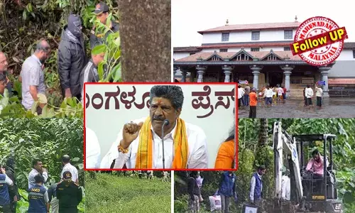 ധര്‍മ്മസ്ഥലയില്‍ കാര്യങ്ങള്‍ അടിമുടി മാറിമറിയുന്നു; ആക്ഷന്‍ കൗണ്‍സില്‍ ചെയര്‍മാന്‍ മഹേഷ് തിമ്മരോടി അറസ്റ്റില്‍; നടപടി ബിജെപി നേതാവിനെ അപമാനിച്ചതിന്; വിവാദമായ ഒട്ടേറെ റിയല്‍ എസ്റ്റേറ്റ് ഇടപാടുകള്‍ നടത്തിയ വ്യക്തികള്‍ എന്ന് വിശ്വാസികള്‍; സാക്ഷിയും മനാഫുമടക്കം അകത്താവുമോ?