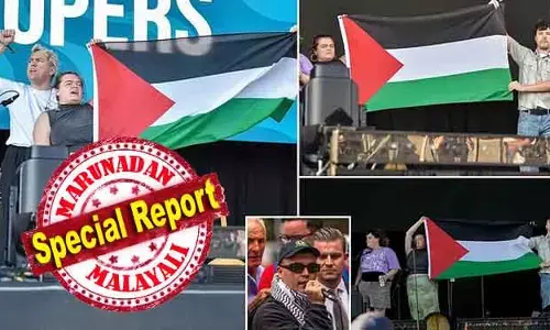 പലസ്തീന്‍ പതാക ഉയര്‍ത്തിയ ഐറിഷ് ബാന്‍ഡിനെ സ്റ്റേജില്‍ നിന്ന് പുറത്താക്കി; എല്ലാ ദിവസവും തങ്ങള്‍ സ്വതന്ത്ര പലസ്തീനായി ഉച്ചത്തില്‍ ശബ്ദമുയര്‍ത്തുമെന്ന് ബാന്‍ഡും; വിക്‌റ്റോറിയസ് ഫെസ്റ്റിവലില്‍ സംഭവിച്ചത്