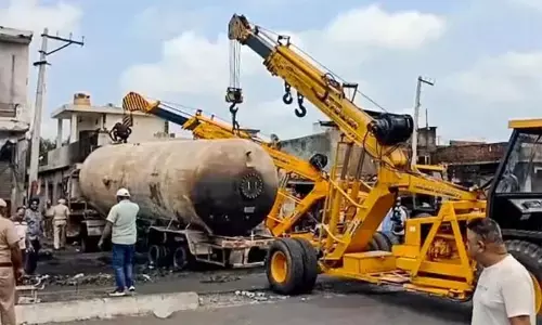 പഞ്ചാബില്‍ എല്‍.പി.ജി ടാങ്കര്‍ പൊട്ടിത്തെറിച്ച് ഏഴ് പേര്‍ക്ക് ദാരുണാന്ത്യം; 15 പേര്‍ക്ക് പരിക്ക്; അനുശോചിച്ച് പഞ്ചാബ് മുഖ്യമന്ത്രി