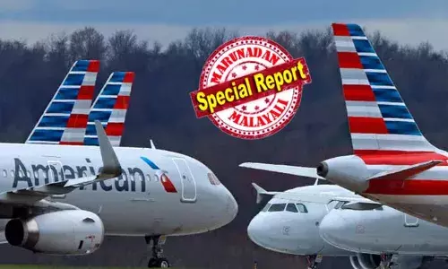 യാത്രക്കാരന്റെ കൈവശമുണ്ടായിരുന്ന ഉപകരണത്തിന് തീപിടിച്ചു; അമേരിക്കന്‍ എയര്‍ലൈന്‍സ് വിമാനം അടിയന്തരമായി നിലത്തിറക്കി; സംഭവത്തില് അന്വേഷണം തുടങ്ങി ഫെഡറല്‍ ഏവിയേഷന്‍ അഡ്മിനിസ്ട്രേഷന്‍