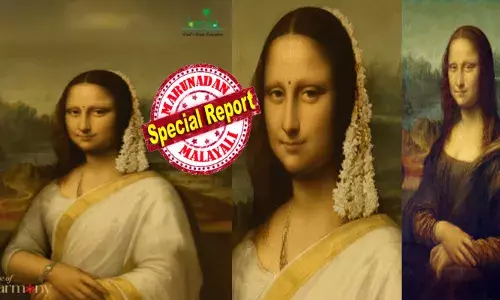 ഹായ് ഐആം മൊണാലിസ ഫ്രം തിരുവനന്തപുരം..!!; ടൂറിസം വകുപ്പിന്റെ പേജ് തുറന്നവർക്ക് കൺഫ്യൂഷൻ; കണ്ടത് കേരള തനിമയുള്ള ഒരു മുഖം; സെറ്റ്സാരി അണിഞ്ഞ് തലയിൽ മുല്ലപ്പൂ ചൂടി ആ വിഖ്യാത ചിത്രം; ഡാവിഞ്ചി വരെ ഞെട്ടുമെന്ന് കമെന്റുകൾ; വൈറലായി ചിത്രങ്ങൾ