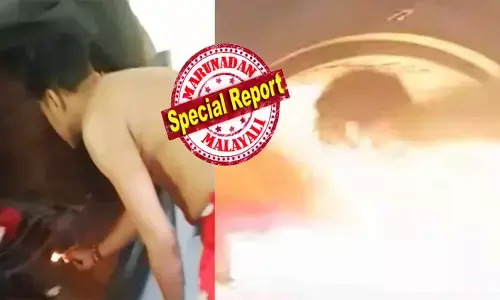 ഉച്ചയ്ക്ക് വയോധികയുടെ മൃതദേഹവുമായി വാതക ശ്മശാനത്തിലെത്തിയ കൊച്ചുമക്കൾ; ചൂളയിൽ കർപ്പൂരം വച്ച് അഗ്നി പകർന്നതും അശ്രദ്ധ; ഗ്യാസ് ക്രിമറ്റോറിയത്തിൽ നിന്ന് തീആളിക്കത്തി; റാന്നിയിലെ സംസ്കാര ചടങ്ങിനിടെ നടന്നത് വൻ അപകടം; മൂന്ന് പേർക്ക് പൊള്ളലേറ്റു; ഞെട്ടിപ്പിക്കുന്ന ദൃശ്യങ്ങൾ പുറത്ത്