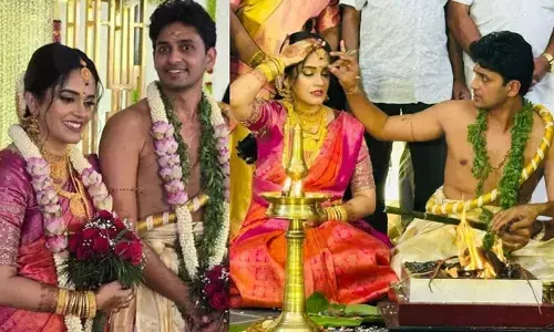 ശബരിമല തന്ത്രി കണ്ഠര് ബ്രഹ്‌മദത്തന്‍ വിവാഹിതനായി; വധു മണ്ണാറശാല ഇല്ലത്തെ അദ്രിക പാര്‍വതി