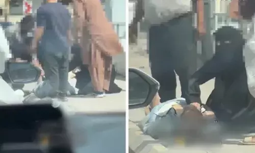 റോഡിൽ ഇടിപ്പൊട്ടുന്ന ശബ്ദം; പിന്നാലെ കണ്ടത് ജീവന് വേണ്ടി പിടയുന്ന ഒരാളെ; 50കാരനെ മാലാഖയെ പോലെ കാത്ത് സൗദിയിലെ ഒരു യുവ നഴ്സ്; കൈയ്യടിച്ച് സോഷ്യൽ മീഡിയ